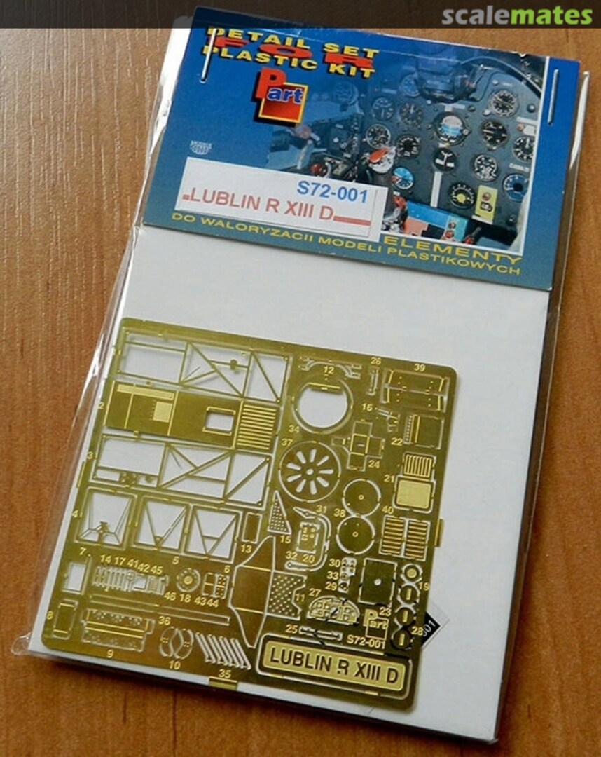 Boxart Lublin R-XIII D S72-001 Part Boxart Lublin R-XIII D S72-001 Part