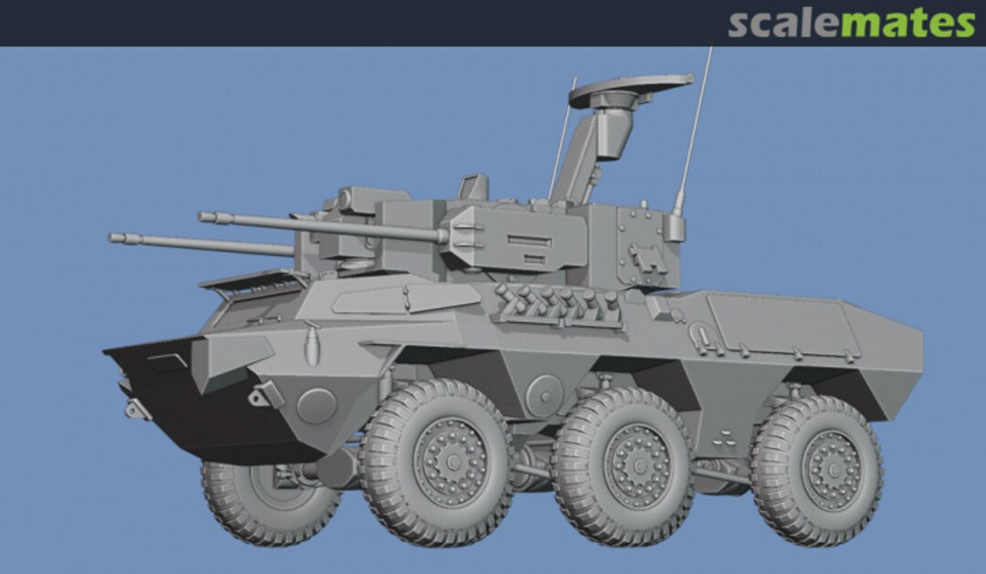 Boxart Wildcat FUCHS with flak tower GF 72 VE - 5090 Germania Figuren