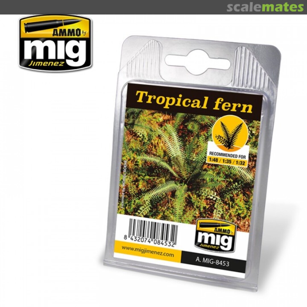 Boxart Tropical fern A.MIG-8453 Ammo by Mig Jimenez Boxart Tropical fern A.MIG-8453 Ammo by Mig Jimenez