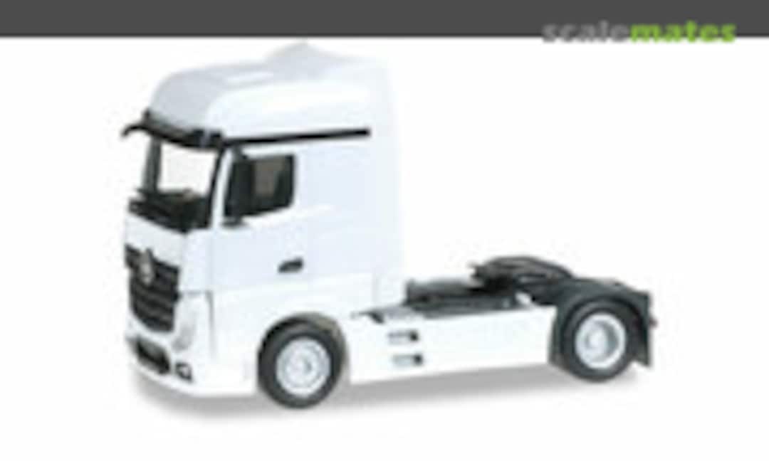 1:87 Mercedes-Benz Actros Bigspace rigid tractor, white (Herpa 159500-005)