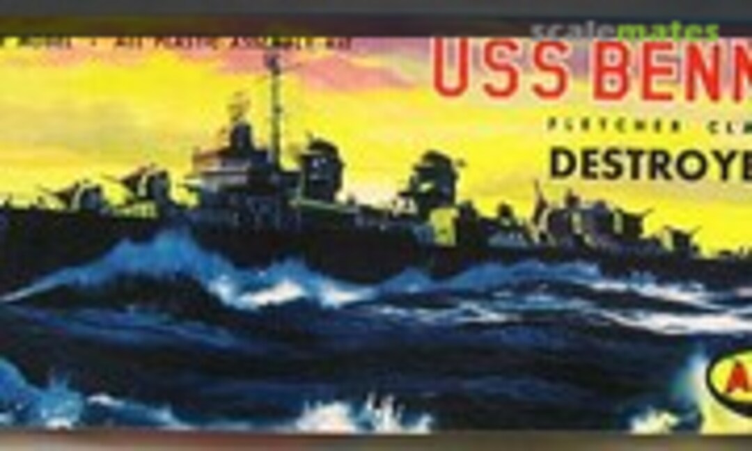 1:600 USS Bennion DD-662 (Aurora 704-79)