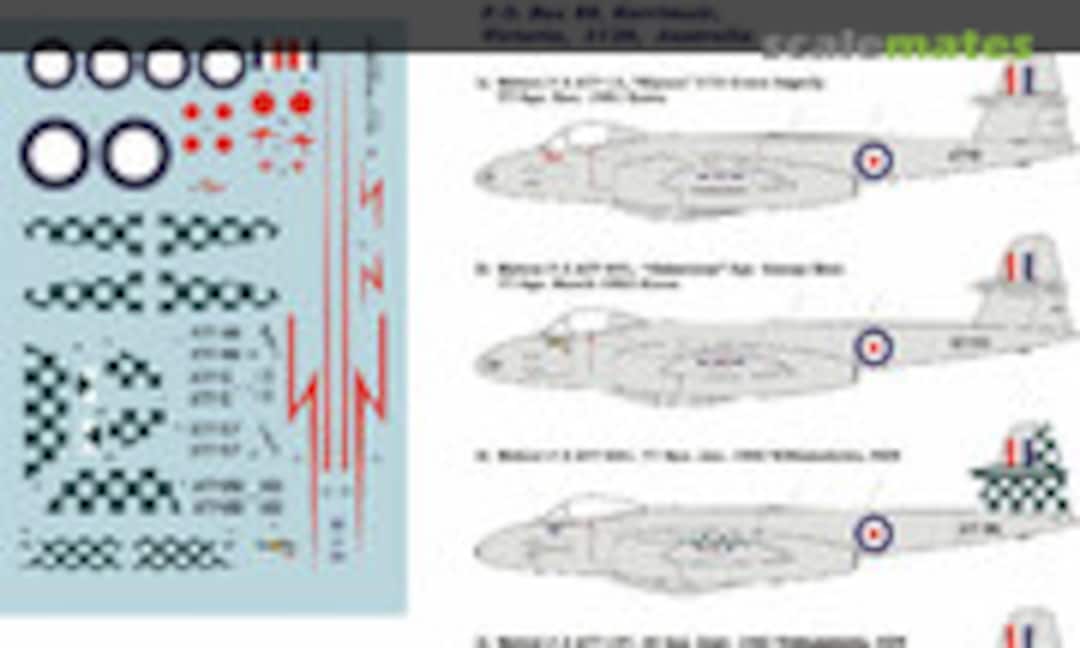 1:72 Meteor F.8 - RAAF Korean War & Beyong (Novascale N-72054) N-72054