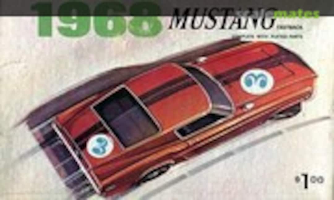 1:32 1968 Mustang Fastback (Palmer Plastics 6801)