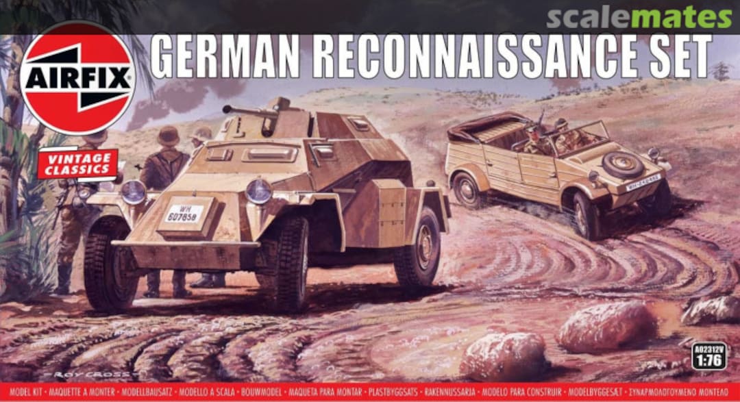 Boxart German Reconnaissance Set A02312V Airfix Boxart German Reconnaissance Set A02312V Airfix