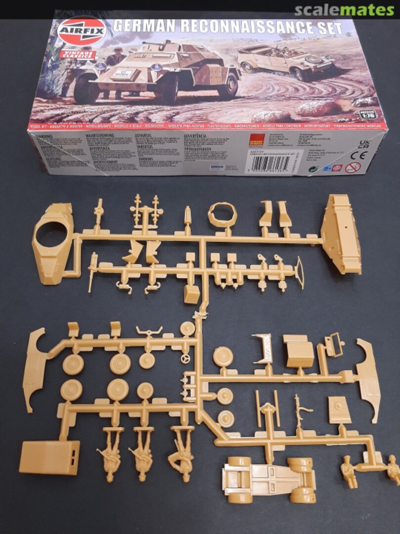 Contents German Reconnaissance Set A02312V Airfix Contents German Reconnaissance Set A02312V Airfix