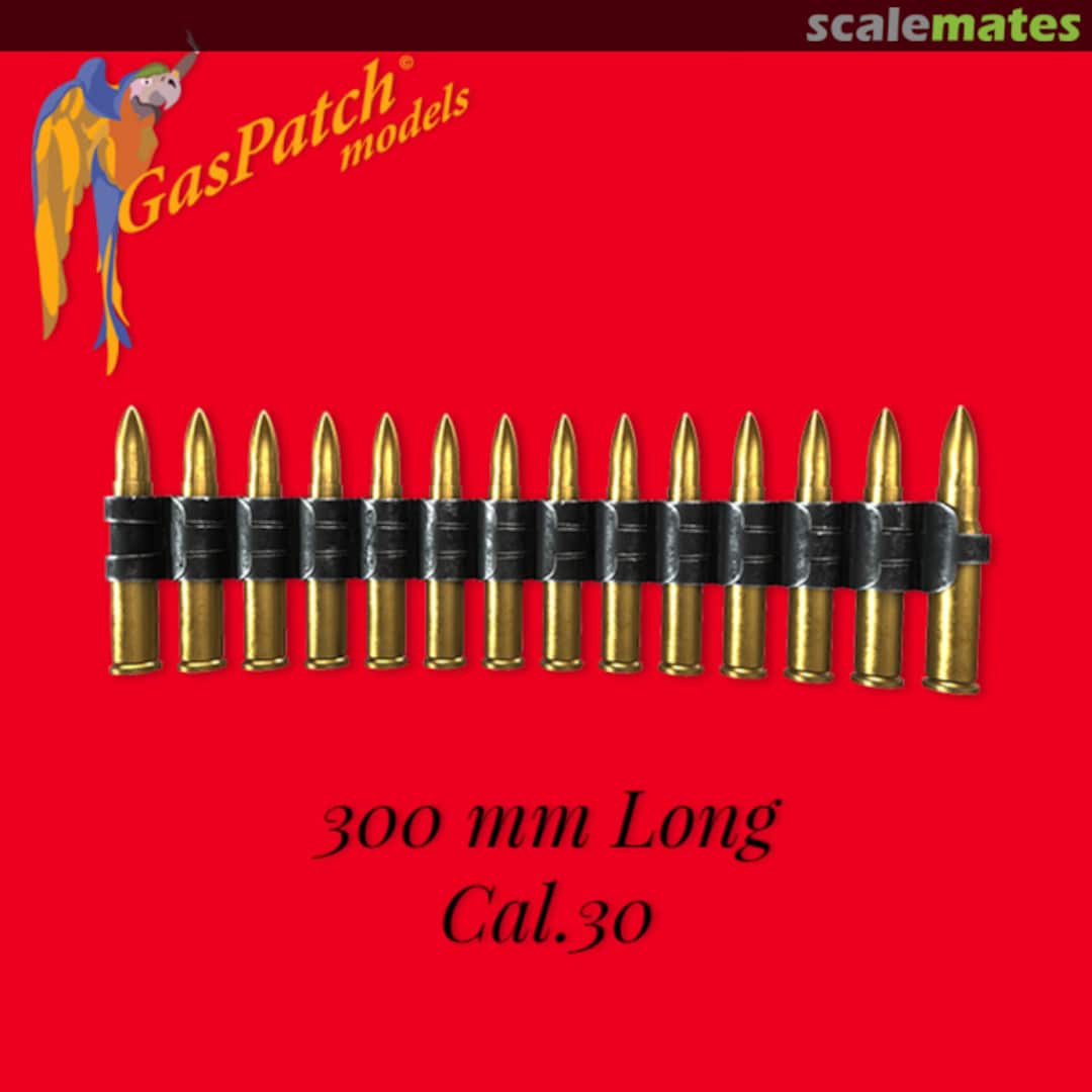 Boxart Flexible Ammo belts Cal. 030 18-48143 GasPatch Models Boxart Flexible Ammo belts Cal. 030 18-48143 GasPatch Models