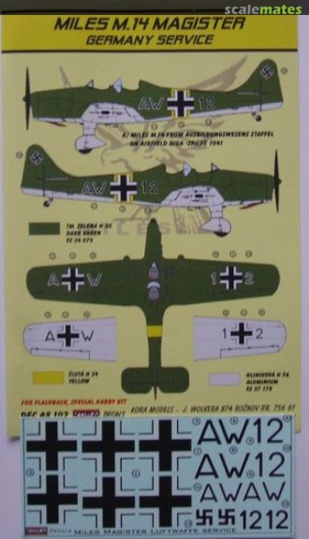 Boxart Miles M.14 Magister DEC48102 Kora Models