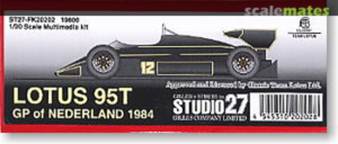 Boxart Lotus 95T ST27-FK20202 Studio27