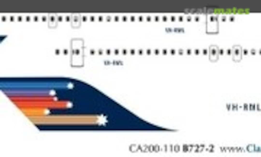 1:200 Ansett 727 (Classic Airlines CA200-110) CA200-110