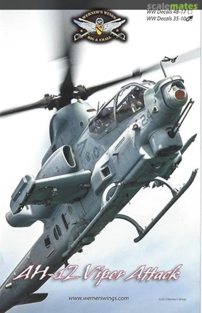 Boxart AH-1Z Viper Attack WW Decals 35-10 Werner's Wings Boxart AH-1Z Viper Attack WW Decals 35-10 Werner's Wings
