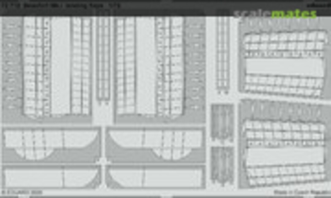 1:72 Beaufort Mk.I landing flaps (Eduard 72712) 72712