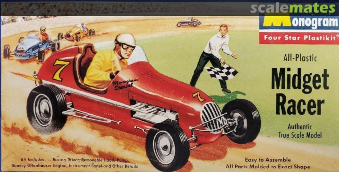 Boxart Midget Racer P1 98 Monogram Boxart Midget Racer P1 98 Monogram