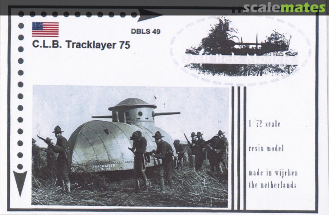 Boxart C.L.B. Tracklayer 75 DBLS 49 Den Bels Models Boxart C.L.B. Tracklayer 75 DBLS 49 Den Bels Models