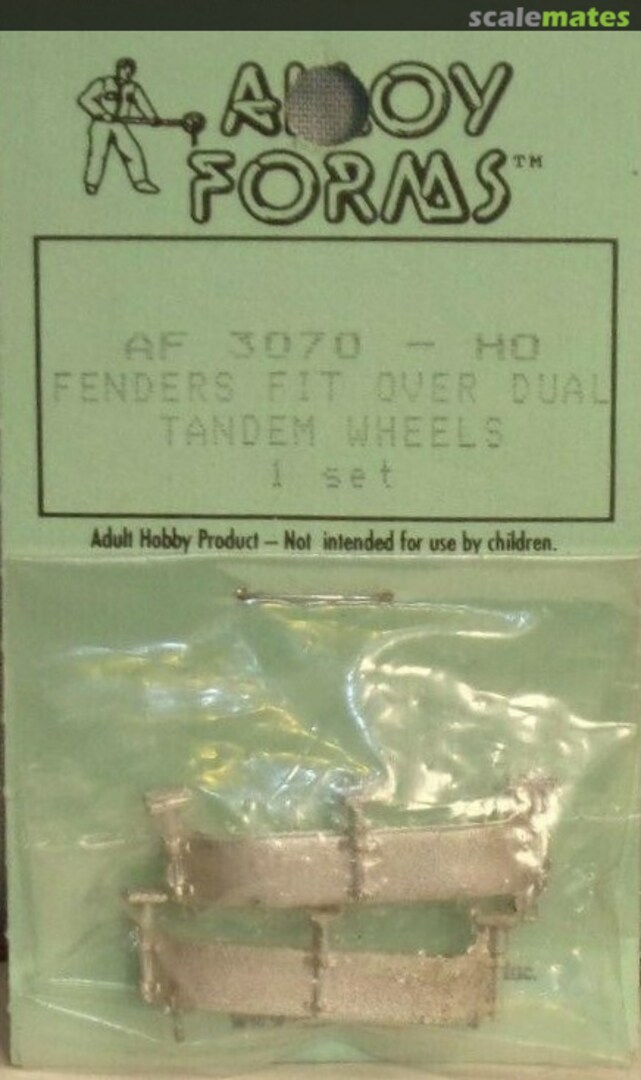 Boxart Fenders - Fit Over Dual Tandem Wheels AF-3070 Alloy Forms Boxart Fenders - Fit Over Dual Tandem Wheels AF-3070 Alloy Forms