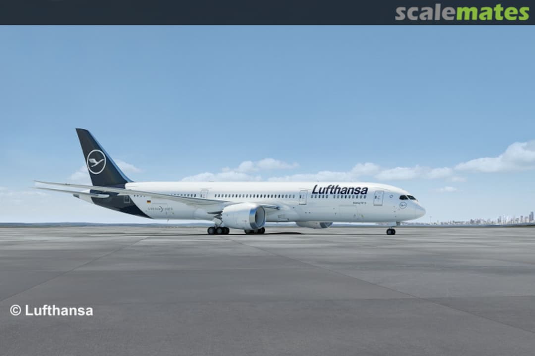 Boxart Boeing 787-9 Lufthansa 03815 Revell