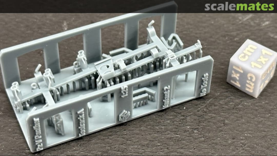 Boxart Tool holder (empty) - type A-2 for PzKpfw V 25040827 EMP3d Boxart Tool holder (empty) - type A-2 for PzKpfw V 25040827 EMP3d