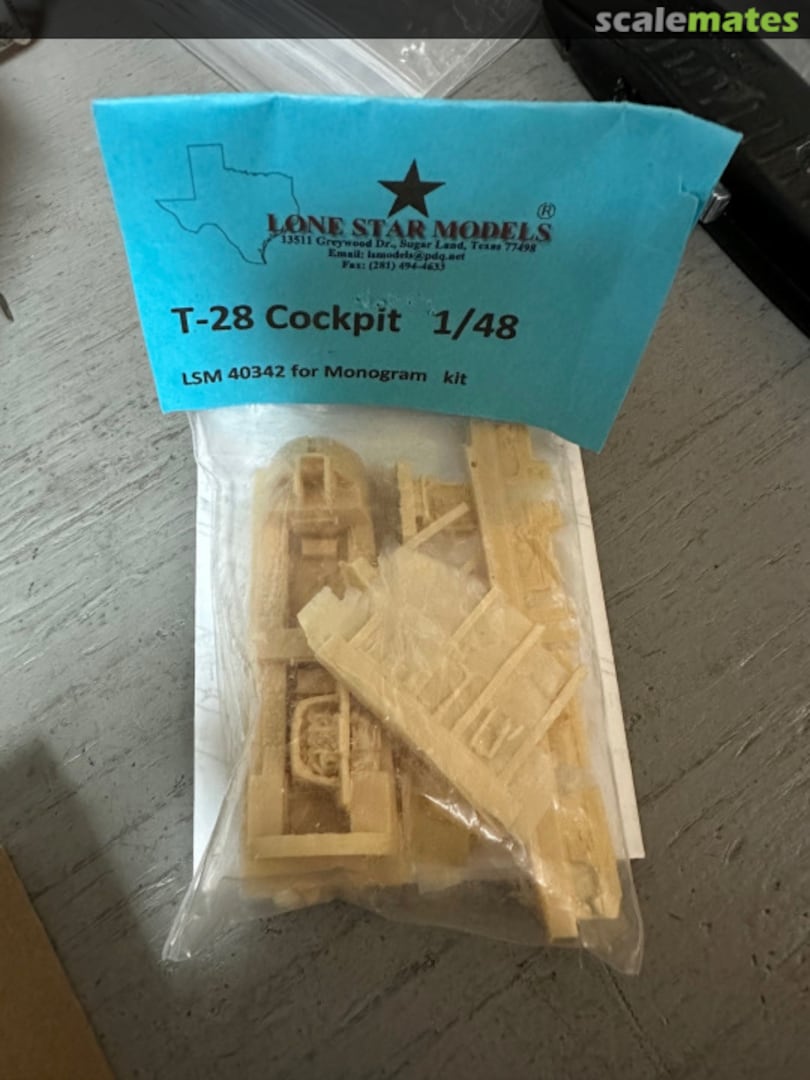 Boxart T-28 Cockpit LSM 40342 Lone Star Models Boxart T-28 Cockpit LSM 40342 Lone Star Models