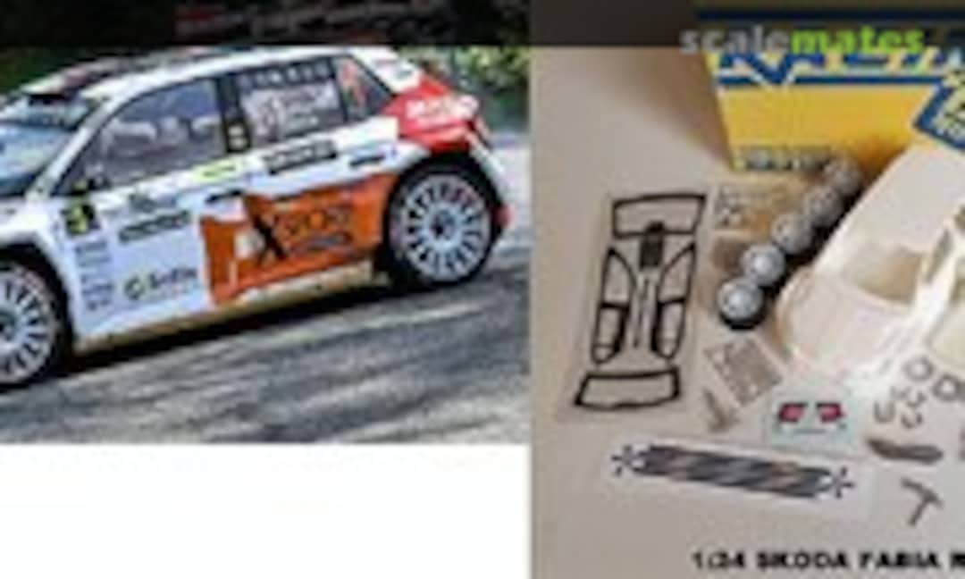 1:24 Škoda Fabia Rally2 evo "ORANGE1" (RACING43 )