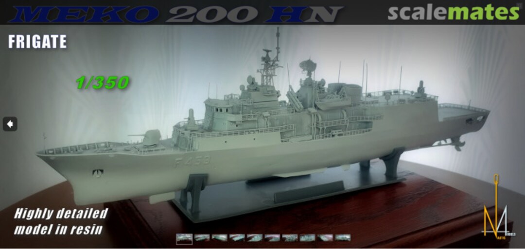 Boxart MEKO 200 HN Frigate - Hydra Class 350-Hydra Nautic Models Boxart MEKO 200 HN Frigate - Hydra Class 350-Hydra Nautic Models