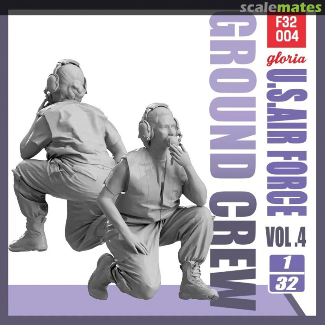 Boxart U.S. Air Force Ground Crew Vol. 4 F32004 Gloria Model Boxart U.S. Air Force Ground Crew Vol. 4 F32004 Gloria Model