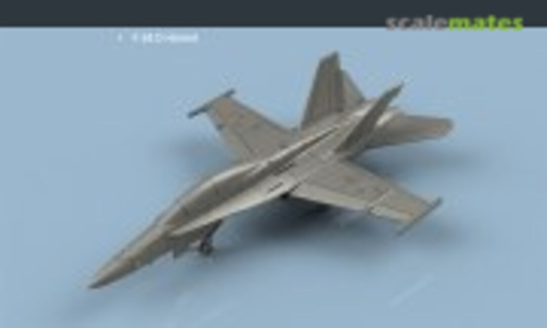 1:350 McDonnell Douglas F-18 D Hornet unfolded wings - 3D printed (5 pcs) (L'Arsenal 3D350245) 3D350245