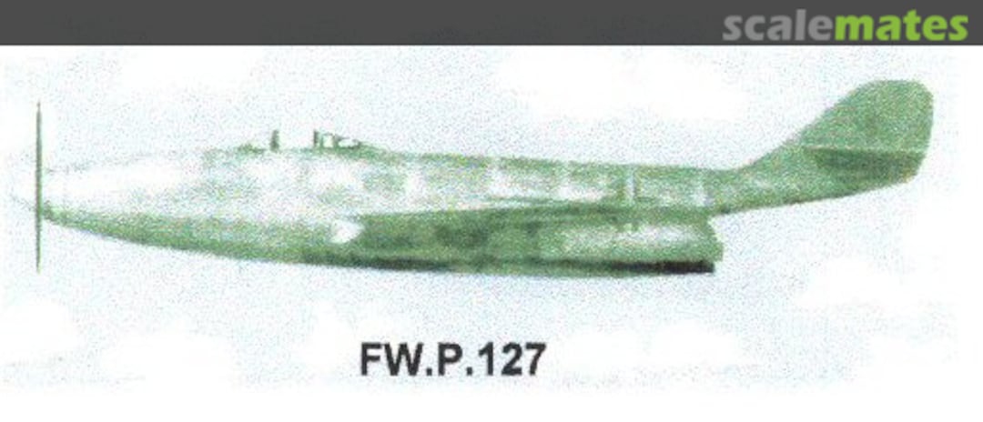 Boxart Focke-Wulf P 127 VAMI Models Boxart Focke-Wulf P 127 VAMI Models