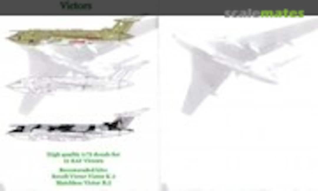 1:72 RAF Handley Page Victors (Euro Decals ED-72100) ED-72100