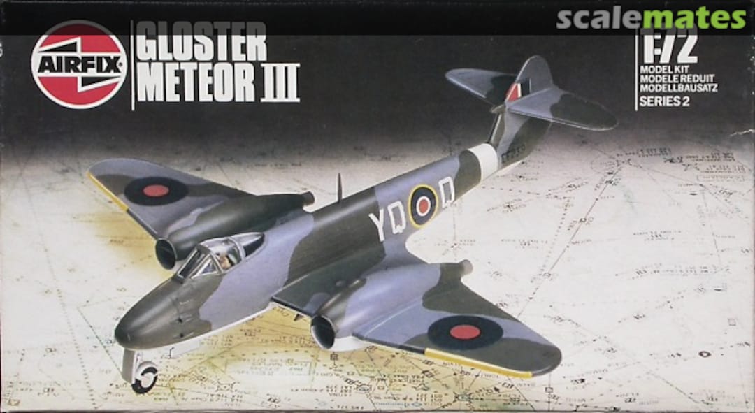Boxart Gloster Meteor III 02038 Airfix Boxart Gloster Meteor III 02038 Airfix