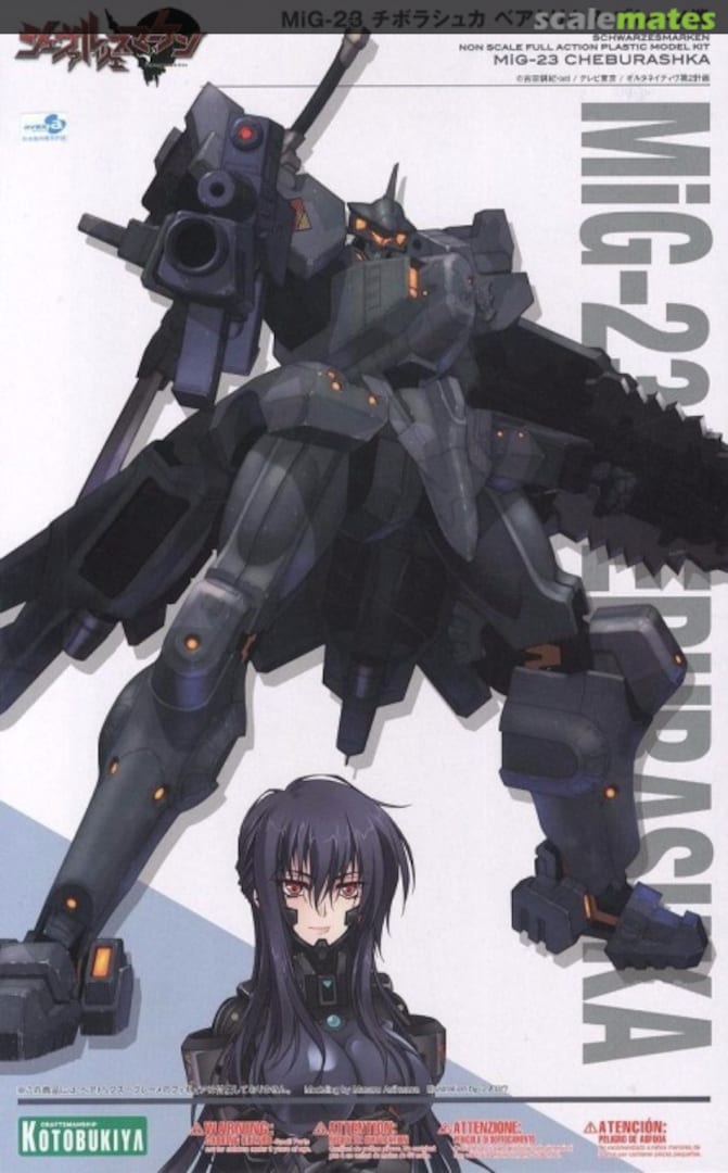 Boxart MiG-23 CHEBURASHKA KP360 Kotobukiya Boxart MiG-23 CHEBURASHKA KP360 Kotobukiya
