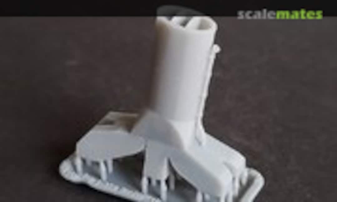 1:350 Benham Class Destroyer Funnel (Model Monkey MM350-Benham) MM350-Benham