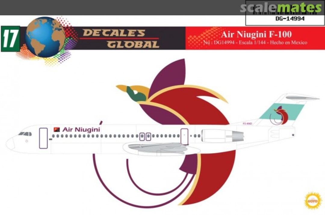 Boxart AIR NIUGINA F-100 DG14994 Decales Global Boxart AIR NIUGINA F-100 DG14994 Decales Global