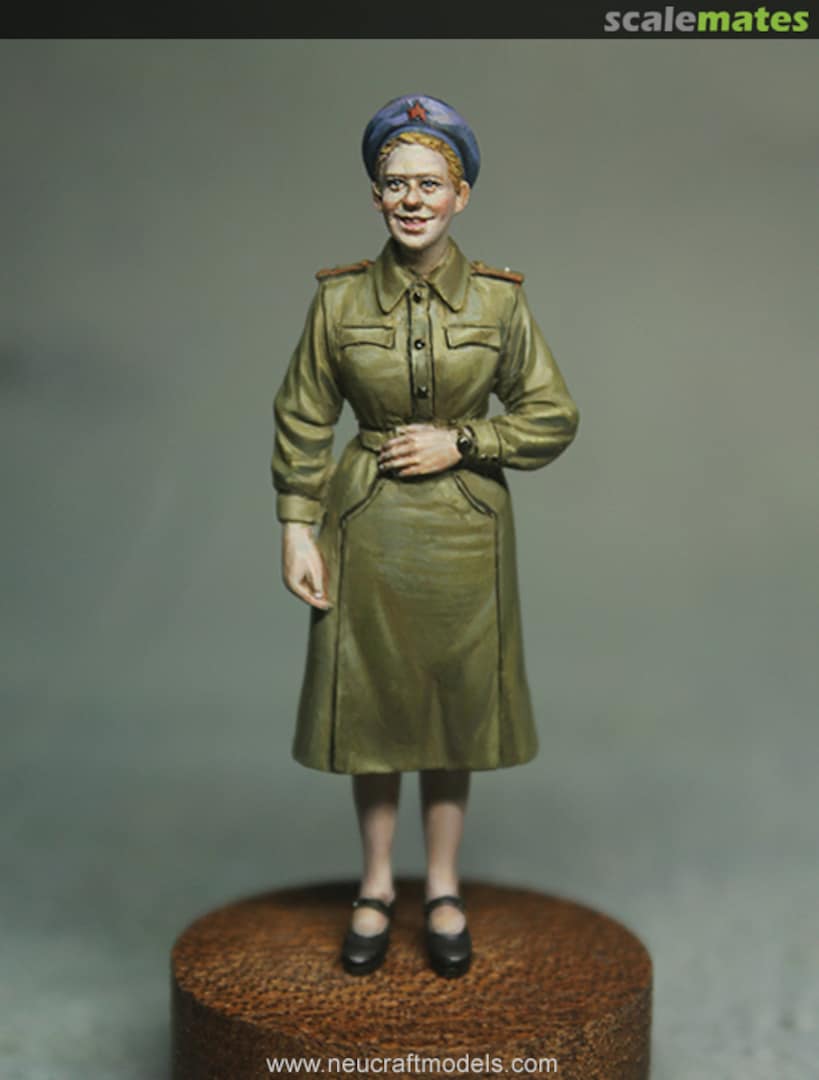 Boxart WWII Red Army Female Officer 35005 Neucraft Models Boxart WWII Red Army Female Officer 35005 Neucraft Models