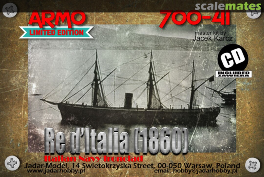 Boxart Re d'Italia (1860) 700-41 Armo Boxart Re d'Italia (1860) 700-41 Armo