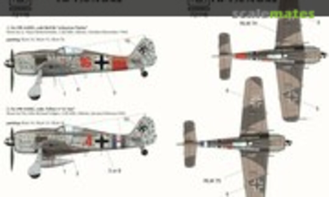 1:72 Fw-190 A-8/R2 Decal Sheet (HADmodels 72116) 72116