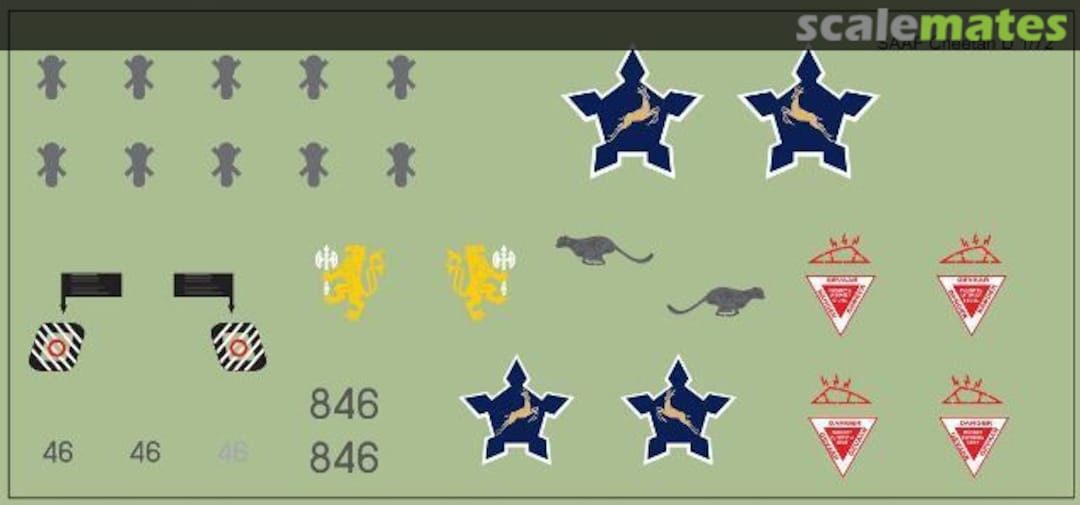 Boxart SAAF Cheetah D MAV-720270 MAV Decals Boxart SAAF Cheetah D MAV-720270 MAV Decals