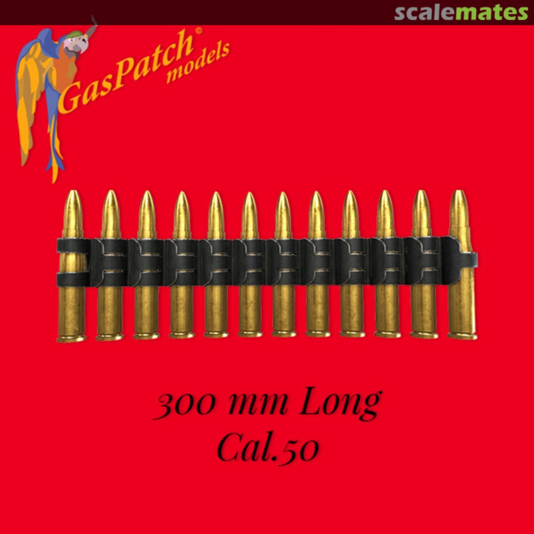 Boxart Flexible Ammo belts Cal. 050 18-48144 GasPatch Models Boxart Flexible Ammo belts Cal. 050 18-48144 GasPatch Models