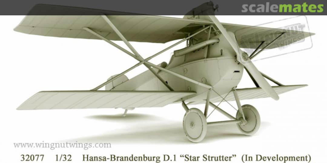 Boxart Hansa-Brandenburg D.1 "Star Strutter" 32077 Wingnut Wings Boxart Hansa-Brandenburg D.1 "Star Strutter" 32077 Wingnut Wings