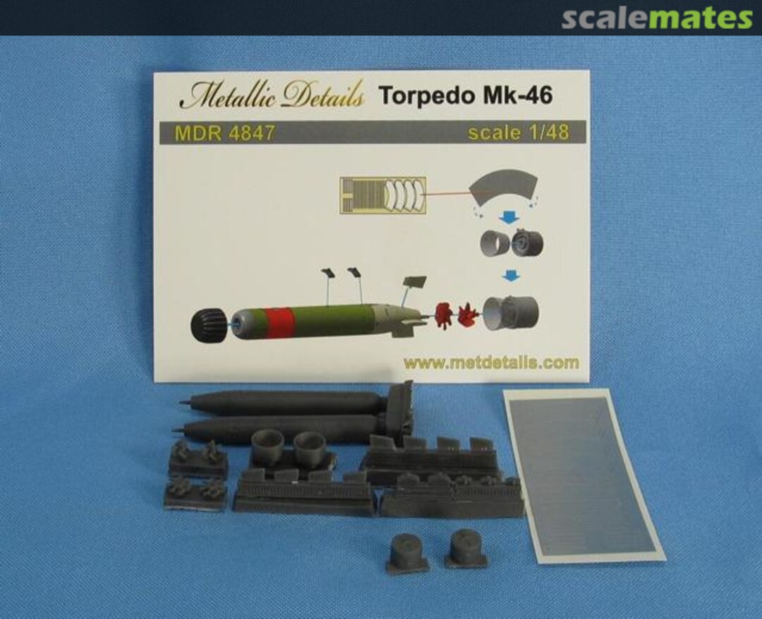 Boxart Torpedo Mk-46 MDR4847 Metallic Details Boxart Torpedo Mk-46 MDR4847 Metallic Details