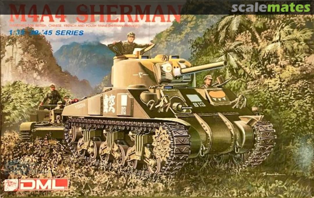 Boxart M4A4 Sherman 6035 DML Boxart M4A4 Sherman 6035 DML