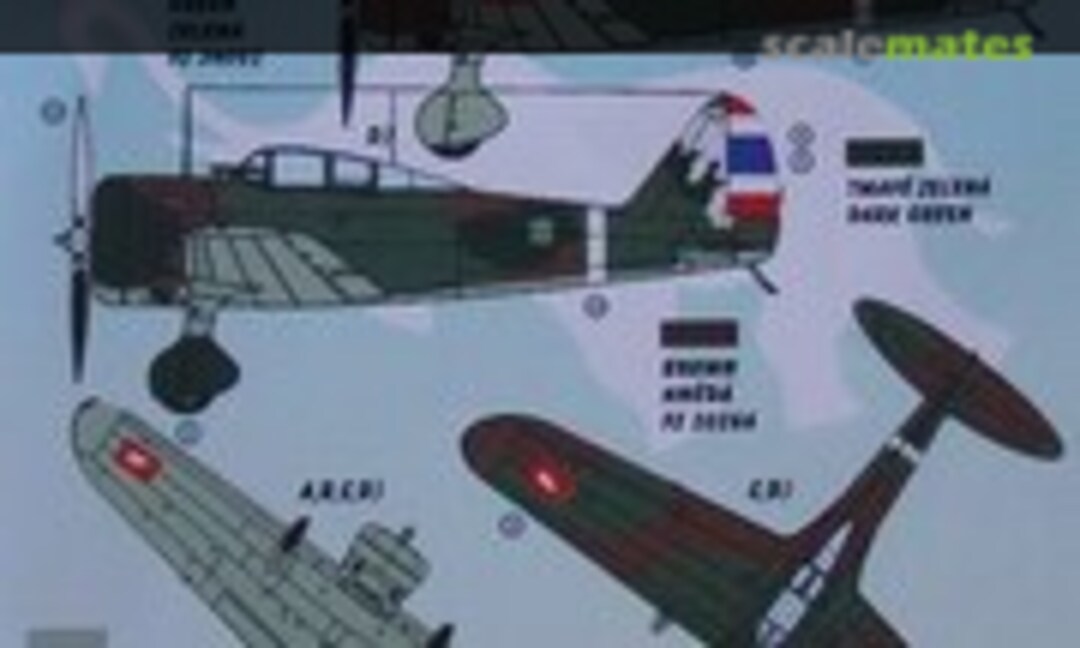 1:72 Nakajima Ki-27B "Nate" (Kora Models DEC72274) DEC72274