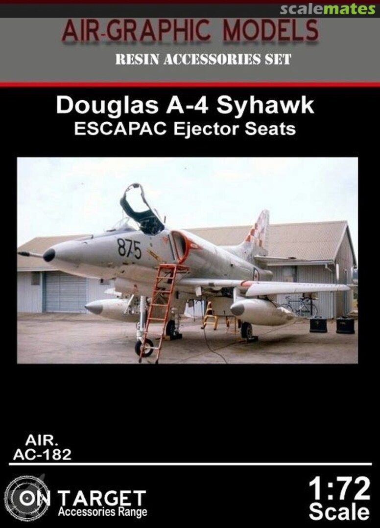 Boxart Douglas ESCAPAC Ejector Seat for A4 skyhawk AIR.AC-182 Air-Graphics Models Boxart Douglas ESCAPAC Ejector Seat for A4 skyhawk AIR.AC-182 Air-Graphics Models