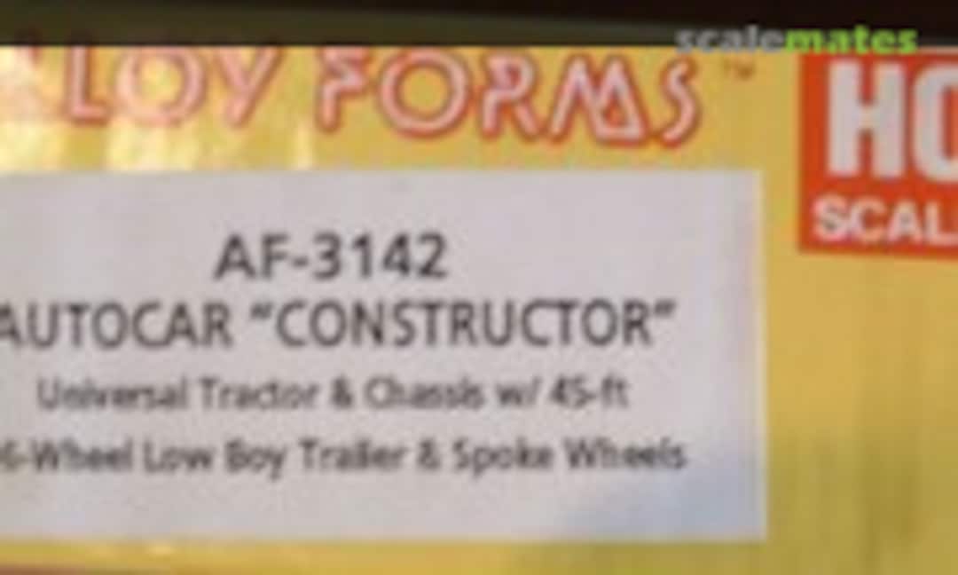 1:87 Autocar Construcktor Universal Tractor & Chassis (Alloy Forms AF-3142) AF-3142