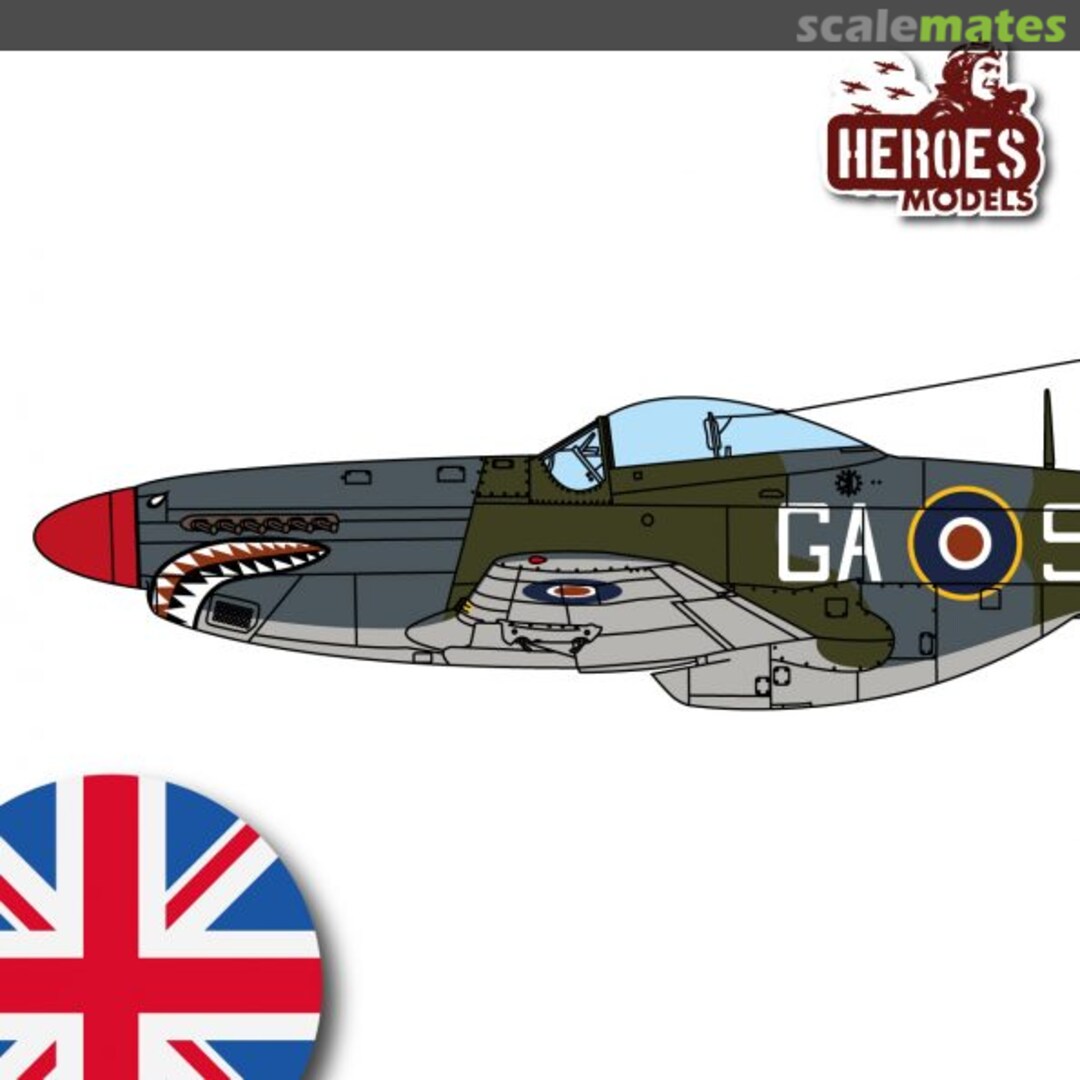 Boxart P-51D | 112 Squadron RAF HM-OS14416 Heroes Models