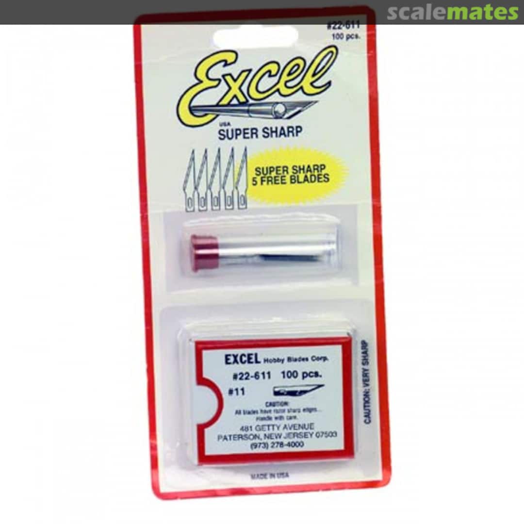 Boxart 100 pcs #11 blade 22-611 Excel Boxart 100 pcs #11 blade 22-611 Excel