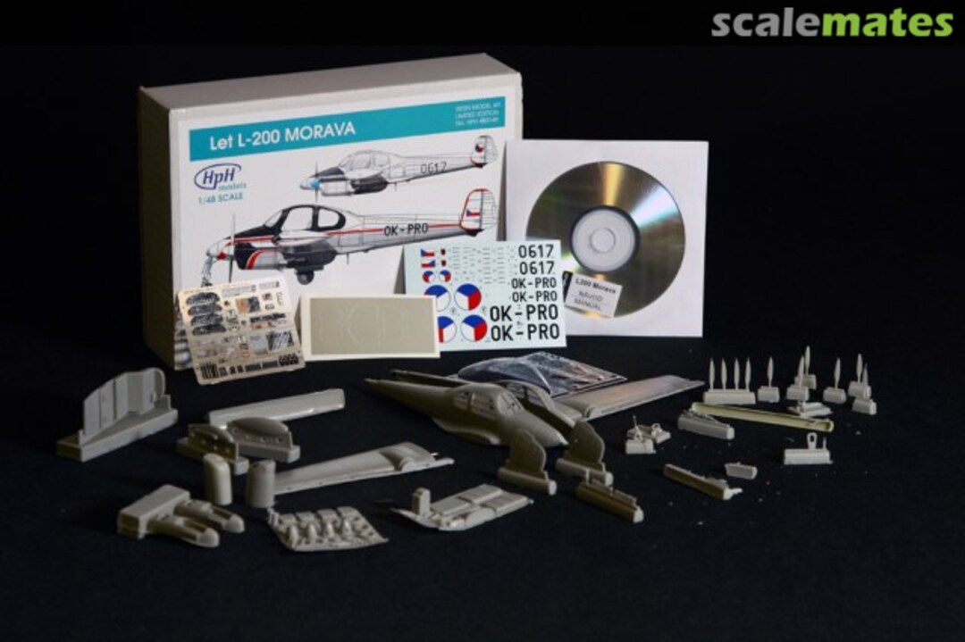Boxart Let L-200 Morava 48014R HpH models Boxart Let L-200 Morava 48014R HpH models