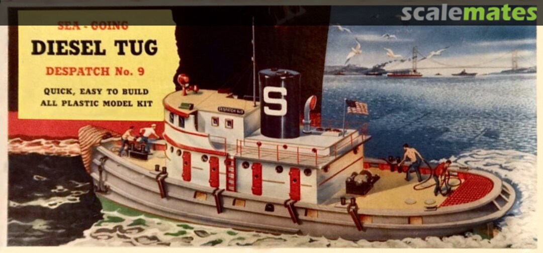 Boxart Sea-Going Diesel Tug 207 Pyro Boxart Sea-Going Diesel Tug 207 Pyro