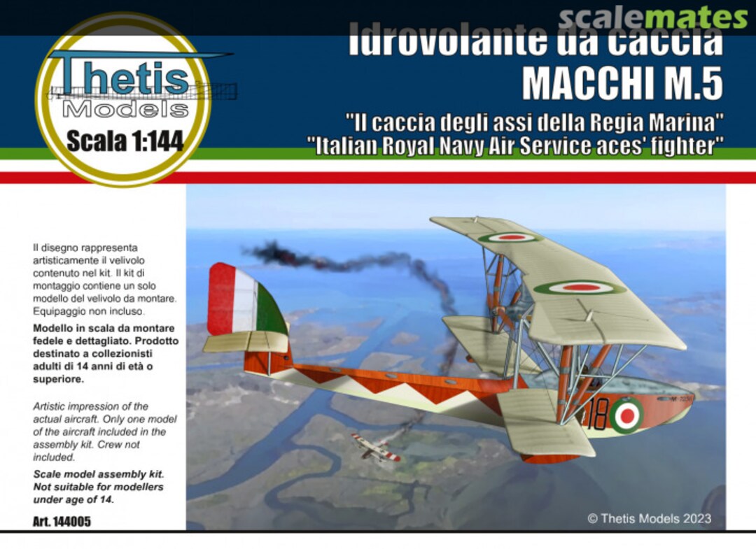 Boxart Macchi M.5 TM144-005 Thetis Models