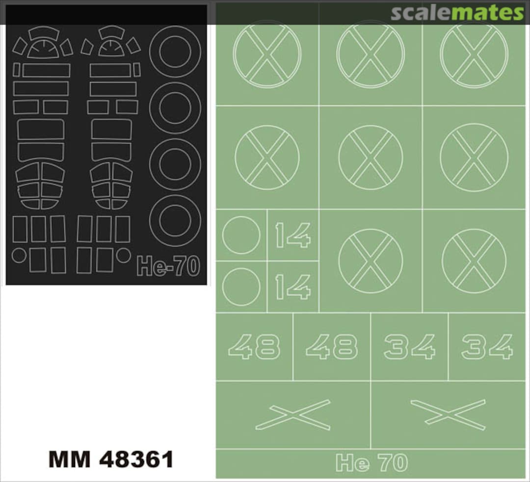 Boxart Heinkel He 70 MM48361 Montex Boxart Heinkel He 70 MM48361 Montex