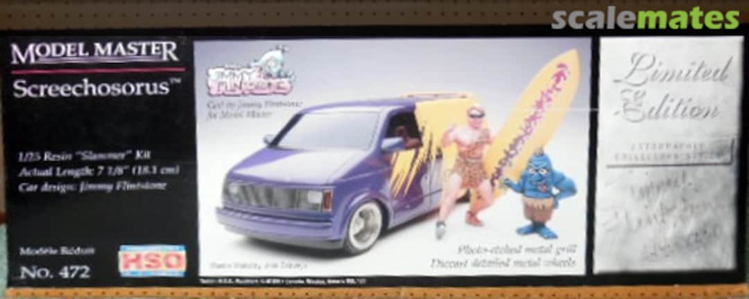Boxart Screechosorus 472 Testors/Jimmy Flintstone