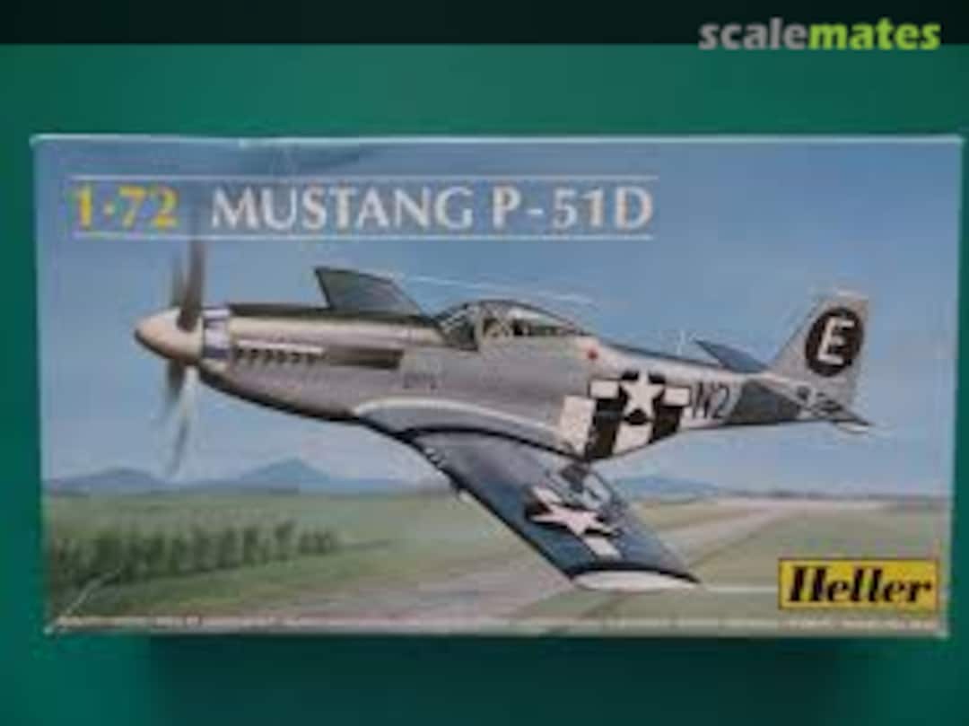 Boxart Mustang P-51D 80268 Heller Boxart Mustang P-51D 80268 Heller